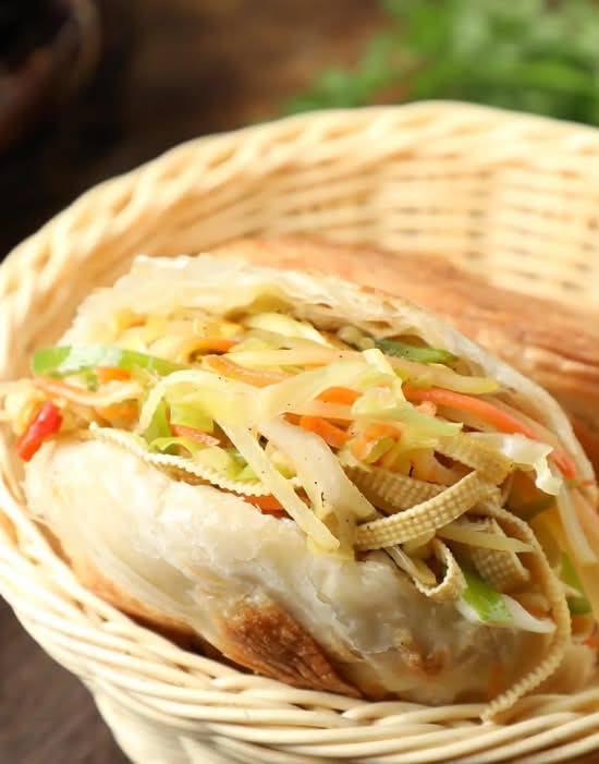 SanQ Vege. Burger 菜夹馍